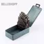 Belleshopp Akozon 25 Cái Bộ mũi khoan kim loại Mũi khoan HSS 1-13mm Mới