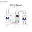 Belleshopp Phục hồi điện áp Phục hồi tự động 230V 50Hz 40A 8.8KVA 35mm Lắp đặt đường ray DIN Thiết bị bảo vệ quá áp và thiếu điện áp