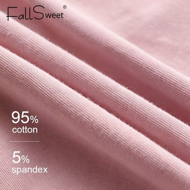 FallSweet Combo 5 Quần Lót Cotton Cao Cấp Thoải Mái Kháng Khuẩn Plus Size M-3XL