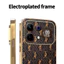 Ốp YJD Cho Infinix Note 60 Pro X6878 X6879 Thời Trang Cao Cấp Da Mạ Điện Cạnh Chống Rơi Vỏ Bảo Vệ Điện Thoại