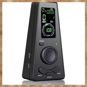 Metronome Điện Tử Kỹ Thuật Số Metronome Đa Năng Metronome Cho Đàn Piano Metronome Cho Đàn Guitar Đàn Violin Trống, Đen