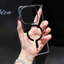 Dành Cho IQOO 13 Ốp Điện Thoại Phong Cách Mới Dấu Câu Hỏi Từ Tính Siêu Mỏng Trong Suốt PC Cứng 15 Bao Gồm Tất Cả Chống Sốc