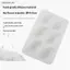 Khuôn Mousse Silicon Hình dạng Cocoa Pod với 6 lỗ dùng cho món tráng miệng kiểu Pháp Bánh Pudding tự làm Dụng cụ nhà bếp nướng bánh [VN]