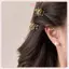 JRP 10 Chiếc Mini Kim Loại Tóc Móng Vuốt Kẹp Vàng Bạc Hoa Bướm Cá Mập Nhỏ Kẹp Ins Hàn Quốc Mũ Cho Nữ Phụ Kiện Tóc JRP