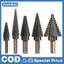 3 chiếc HSS Cobalt Nhiều lỗ 50 kích cỡ Bộ mũi khoan bước