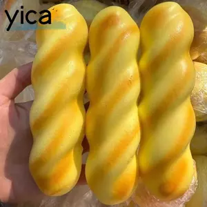 YICA 1 Đồ Chơi Bóp, Chậm Phục Hồi Mềm Bánh Mì Dính Squishy, Bền Ướt Mềm Căng Thẳng Bóng Trẻ Em Người Lớn