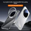 Dành Cho Xiaomi 17 Ultra Ốp Lưng Mới Tinh Thể Đá Trong Suốt Vô Hình Giá Đỡ Ống Kính Chống Rơi Cho Xiaomi 17Ultra Chống Sốc Funda