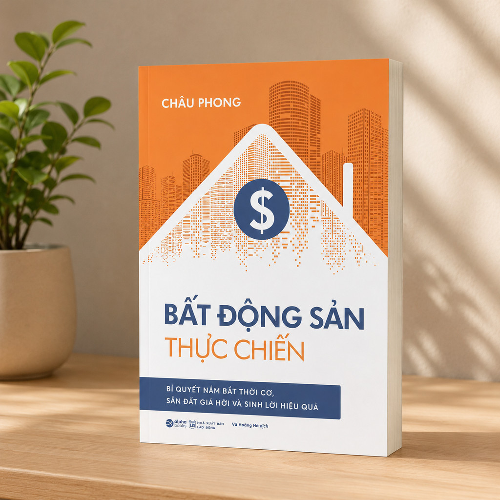 Sách - Bất Động Sản Thực Chiến - Bí Quyết Nắm Bắt Thời Cơ, Săn Đất Giá Hời Và Sinh Lời Hiệu Quả (Alpha Books)