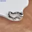 Bluelover Kim Loại Hình Học Thổ Cẩm Cổ Đơn Giản Bules Chống Tiếp Xúc Đa Năng Thổ Cẩm Pin Phụ Kiện Cho Người Lớn Quần Áo Trang Trí Mới