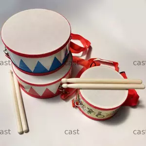 CAST Trống Gỗ vui nhộn Giáo dục sớm Beat Nhạc cụ gõ