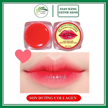 Son Dưỡng Môi Collagen, Khử Thâm Môi, Dưỡng Môi Mềm Mại, Kích Màu Môi Sau Phun Xăm [Phiên Bản Mới]
