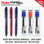 Hộp 12 ruột bút gel Pentel LR10 ngòi 1.0mm 3 màu mực chính hãng