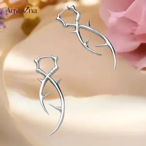 AqToCna Punk Goth Hip Hop Không Đều Gai Tòn Ten Thả Bông Tai Thoáng Mát Cho Nữ Bông Tai Nam Quyến Rũ Trang Sức Thời Trang Y2K Ins Quà Tặng AqToCna