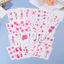 PNPIA- 30 Chiếc Hoa Anh Đào Series Hình Xăm Gợi Cảm Stiers Nhỏ Tươi Hình Xăm Stiers Giấc Mơ Hoa Mô Phỏng Tạm Thời Hình Xăm Stiers