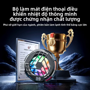 2026 Phong Cách Mới Điện Thoại Di Động Tản Nhiệt Từ Mặt Sau Kẹp Bán Dẫn Lạnh Làm Mát Im Lặng Chơi Game Phát Sóng Trực Tiếp Chuyên Dụng