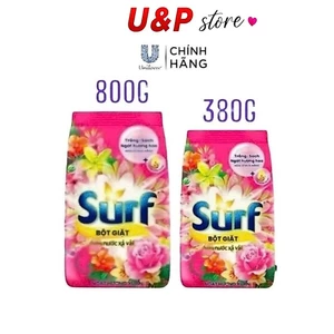 Bột giặt Surf Hương nước xả gói 380g và 800g
