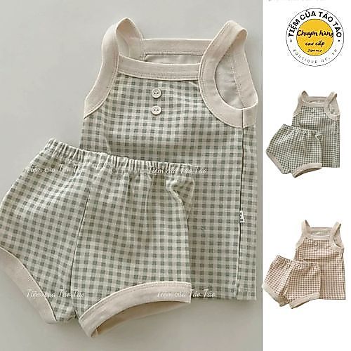 (HÀNG CÓ SẴN) QC - Bộ đồ mặc nhà cover Peekaboo cho bé trai bé gái 5-13kg