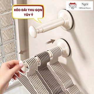 Giá Móc Quần Áo Giá Treo Móc Quần Áo Hút Chân Không Bám Chắc Móc Treo Đồ Đa Năng Tiện Lợi NGÓI HOME - GTM01