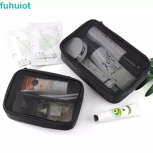 FUHUIOT Hộp Đựng Trang Điểm Ngoài Trời Thường Ngày Nylon Nữ Trang Điểm Sắp Xếp Túi Rửa Du Lịch Tắm Bảo Quản