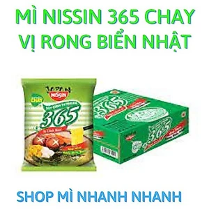 Combo 20 gói mì Nissin 3 vị chọn lựa (Chay, Lẩu thái, Xí Quách)