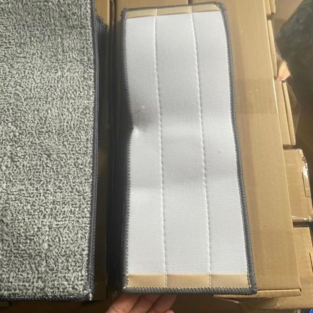Combo 10 Miếng Bông Lau Nhà thay thế có 2 đầu gài 32x12cm Lau Sàn Cây Lau Nhà