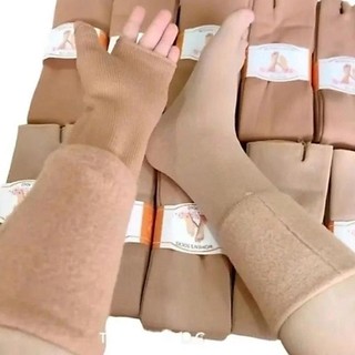 Ống Tay Ủ Kem Lông Nhung, Vừa Mang Tay Vừa Mang Chân Hàng Dày Dặn