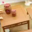 MJnmc 5 Chiếc Montessori Thu Nhỏ Giả Bàn Ghế Dài Mô Hình 1: 12 / 1: 18 Nhà Búp Bê Nội Thất Phụ Kiện Cho Bé Gái Quà Tặng Mới