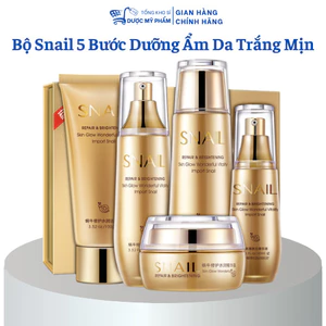 Bộ dưỡng ẩm da snail giúp da căng mịn và mềm mạI cảI thiện làn da khô nhanh chóng