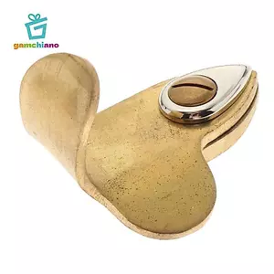 Giá đỡ ngón tay cái Saxophone bền bỉ Hỗ trợ giá đỡ ngón tay cái bằng kim loại Sax -Golden