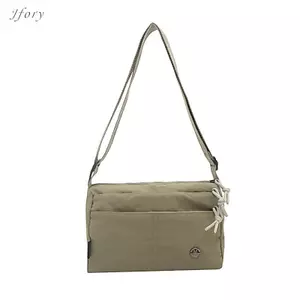 Jfory Nữ Túi Đeo Ngang Thời Trang Nhẹ Jean Túi Đeo Vai Ví Dây Kéo Đóng Cửa Cho Đi Bộ Đường Dài Ngoài Trời Đi Bộ Leo Núi Du Lịch