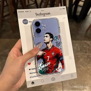 Ốp điện thoại Vỏ điện thoại Phong cách mới Bóng đá Graffiti số 7 Boy Thích hợp cho iPhone 14promax ip 14 15 16 17 pro max xr xs 12promax 11 12pro 13 14 15 promax Vỏ bảo vệ linh hoạt