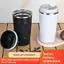 Cốc cà phê du lịch cách nhiệt bằng thép không gỉ Chống rò rỉ Cốc di động giữ nhiệt 6H cho văn phòng Cắm trại đi bộ đường dài [VN]