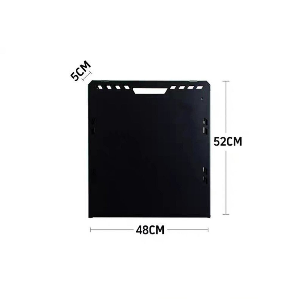 Bàn gấp AWNGD màu đen, kích thước 104 x 48 x 45cm, phù hợp cho cắm trại ngoài trời
