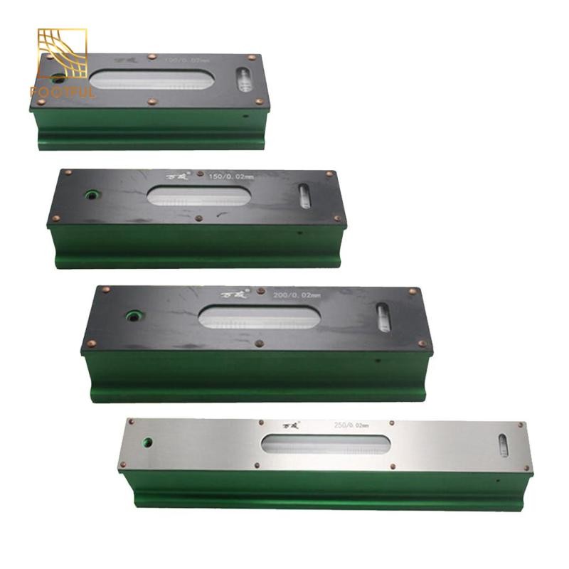 Công cụ đo mức độ chính xác thanh cấp độ chính xác 0,02mm, Thép Carbon, 4 kích cỡ để lựa chọn