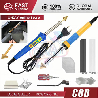 Bút hàn nhựa đa công suất 80-150W đủ sức hàn mọi loại nhựa, khắc phục vết nứt đồ gia dụng