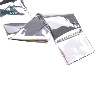 DTW 130x210cm sinh tồn khẩn cấp chống thấm nước túi ngủ lá nhiệt nket Thể thao