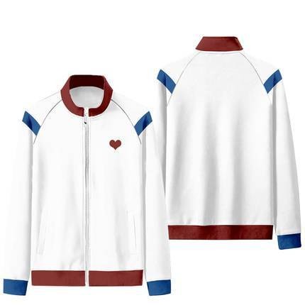 Áo Khoác Cosplay Unisex Phong Cách Từ Bộ Phim Netflix, Có Dây Kéo và Thiết Kế Tách Rời