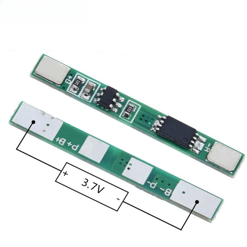 1S 3.7V 3A li-ion BMS PCM bảng bảo vệ pin pcm cho pin lithium ion li ...