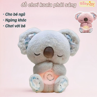 【BabyJoy】đồ chơi koala phát sáng,Búp bê Koala, Có Đèn và Nhạc Du Ngủ Nhẹ,Giúp Bé Vào Giấc Ngủ Ngon