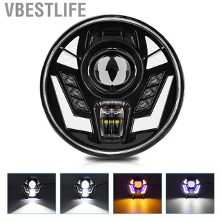 VBESTLIFE Bohemia-VN Đèn pha đèn pha LED 7 inch Đèn pha không thấm nước với sự thay thế tín hiệu rẽ DRL chùm thấp cho Jeep Chevy Ford Land Rover Hummer Mazda 1 PCS