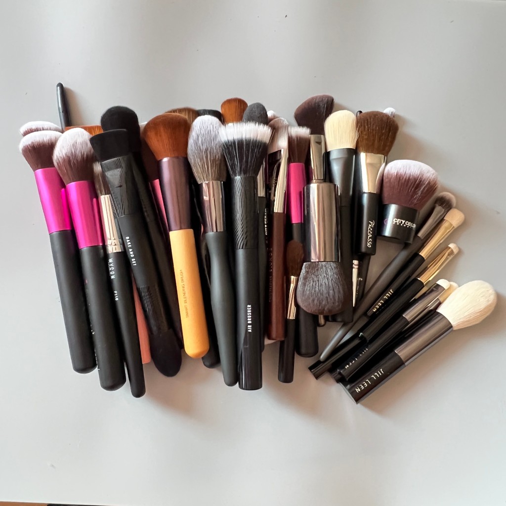 Rò Rỉ Pick-up Clearance Cọ Trang Điểm Loose Powder Brush Blush Brush ...