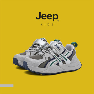 JEEP Bé Trai Giày Thể Thao Giữa Lớn Trẻ Em Mùa Thu Đế Mềm Chạy Bộ Bé Gái 2025 Mới Forrest Gump Giày Trẻ Em