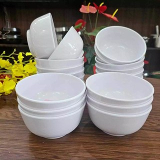 Combo 5/10/15 Chén Ăn Cơm Nhựa Melamine Cao Cấp, Nhiều Màu Cho Gia Đình & Quán Ăn - Hùng Home