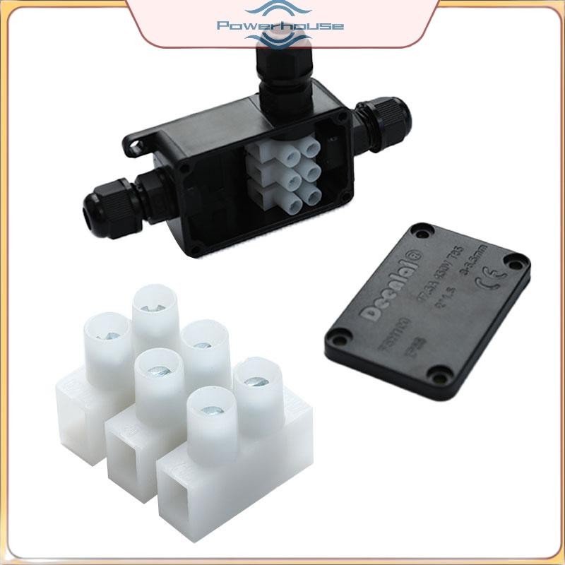 Hộp nối ngoài trời POWER Hộp nối cáp điện IP66 chống nước 2 3 chiều.