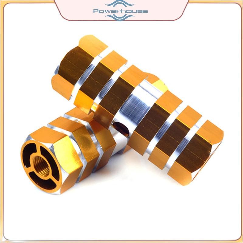 ĐIỆN 2 Chiếc Nhôm M TB Xe Đạp Một Xe Đạp Chống Trơn Trượt Phía Trước Phía Sau Một Xle Chân Chốt Socle Để Chân Bàn Đạp Phụ Kiện Xe Đạp.