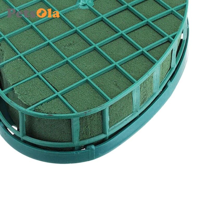Khối xốp hoa PETSOLA Giá đỡ hoa hình trái tim cho hoa tươi