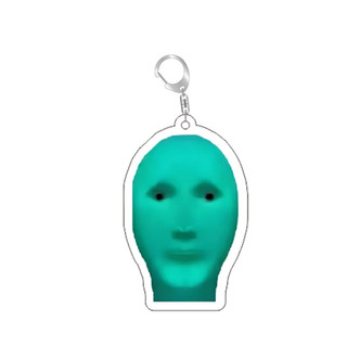 Zip Zap Alien Cat Funny Meme Keychain  Green Alien Cute Cats Key Ring Game Accessories  Bags Backpack
