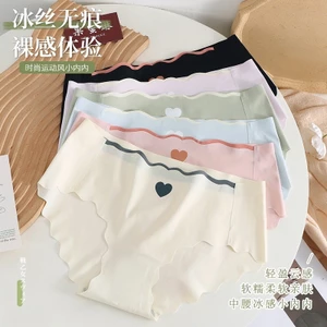 Quần Lót Nữ Su Tim Chất Su Co Giãn Thoải Mái Đáy Lót Cotton Kháng Khuẩn Không Lộ Vân Viền. Che tên sản phẩm