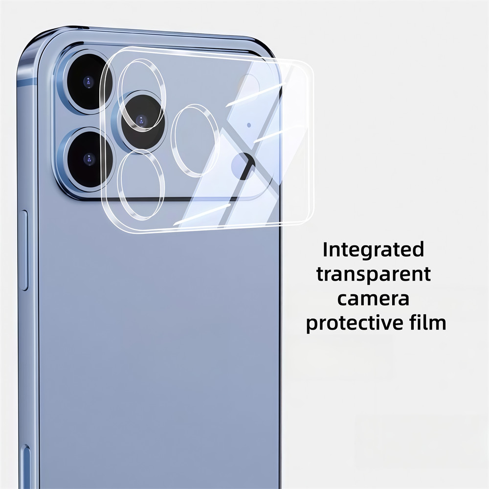 Phim bảo vệ camera điện thoại di động trong suốt độ phân giải cao cho iPhone 17 16 15 11 12 13 14 Pro Max Air 15 16 plus Phim bảo vệ màn hình ống kính cho ống kính máy khoan flash
