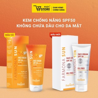 Kem Chống Nắng SPF50 Không Chứa Dầu Cho Da Mặt Farmona Sun 50ml Bảo Vệ Da, Chặn Tia UVA/UVB Hiệu Quả EUPC STORE